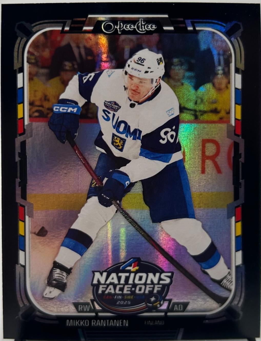 Mikko Rantanen [Rainbow Foil Black] #525