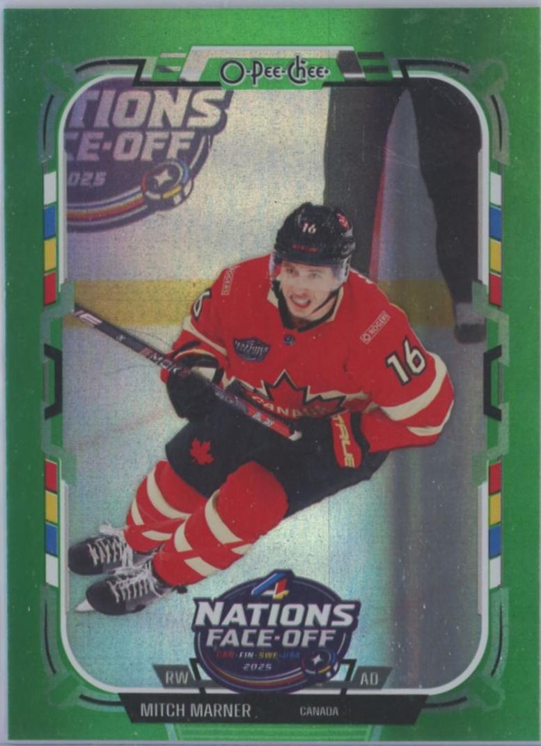 Mitch Marner [Rainbow Foil Green] #519