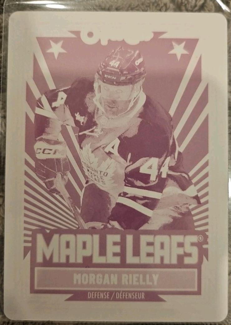 Morgan Rielly [Retro Printing Plate] #40