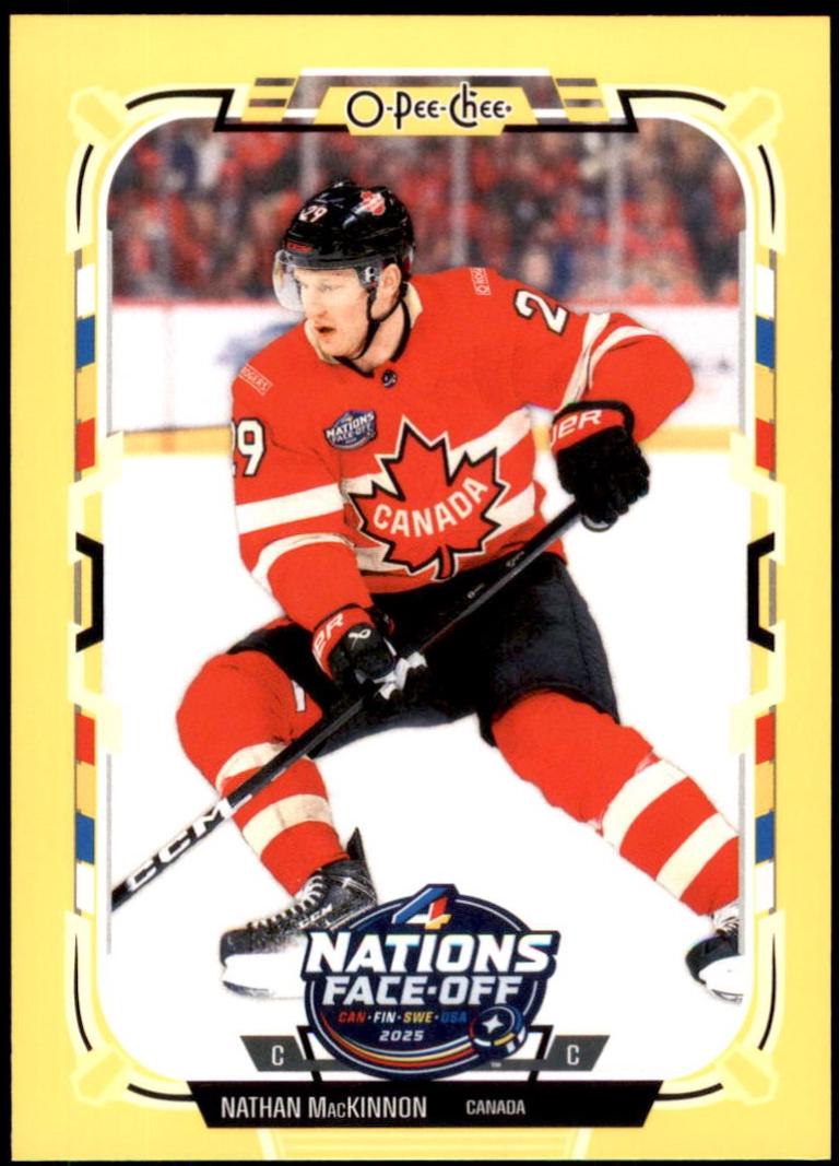 Nathan MacKinnon [Yellow Border] #516