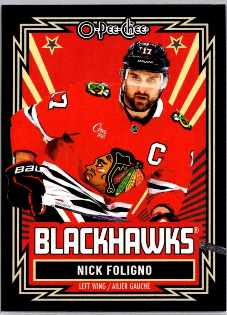 Nick Foligno [Retro Black Border] #481