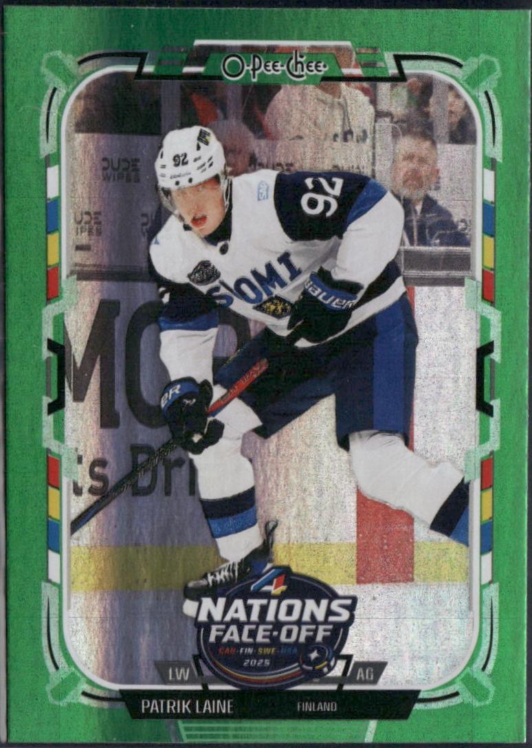 Patrik Laine [Rainbow Foil Green] #512