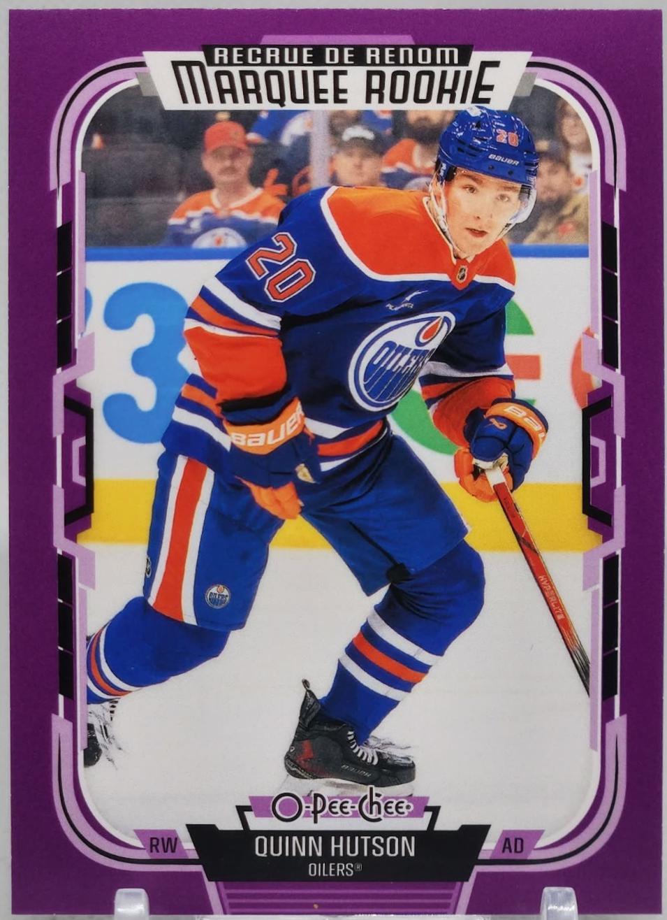 Quinn Hutson [Purple Border] #544