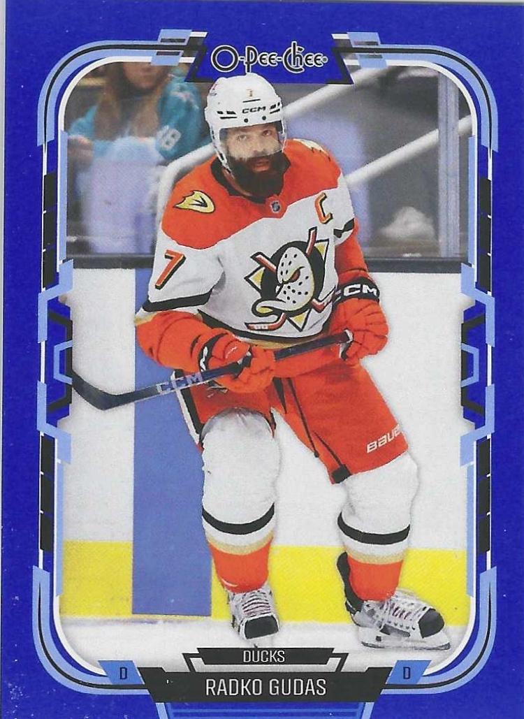 Radko Gudas [Blue Border] #206