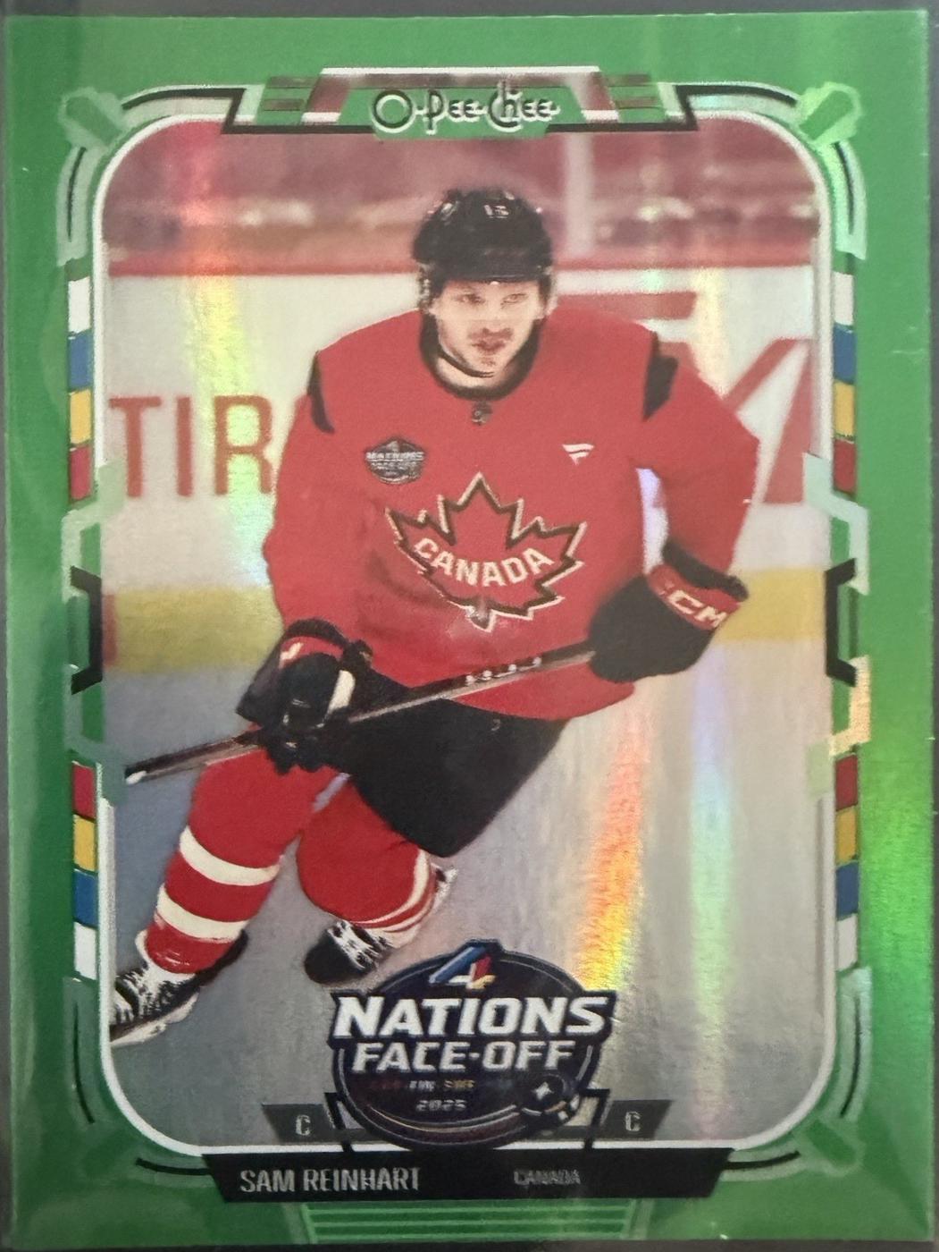 Sam Reinhart [Rainbow Foil Green] #509