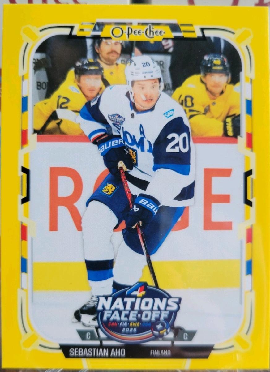 Sebastian Aho [Yellow Border] #535