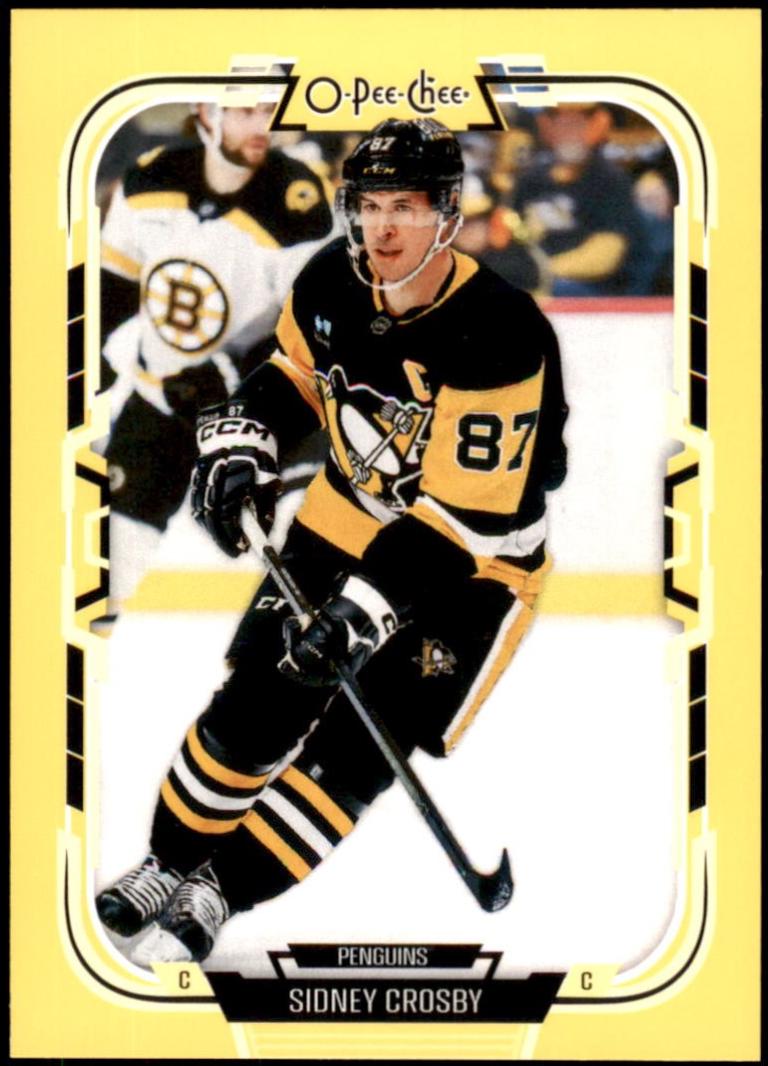 Sidney Crosby [Yellow Border] #129