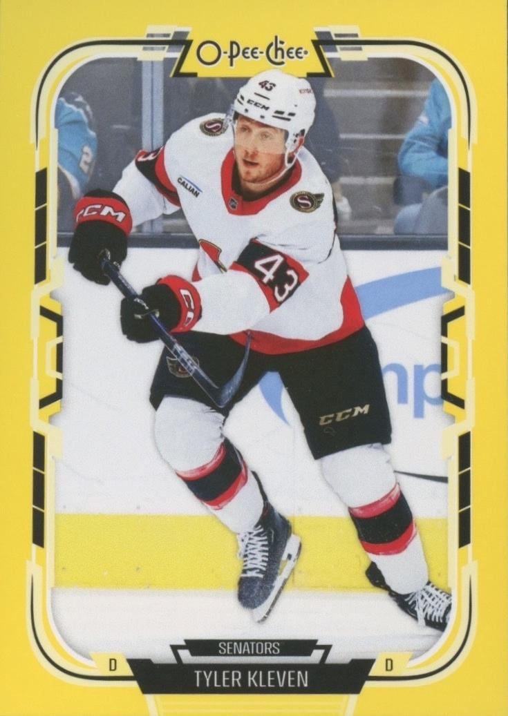 Tyler Kleven [Yellow Border] #115