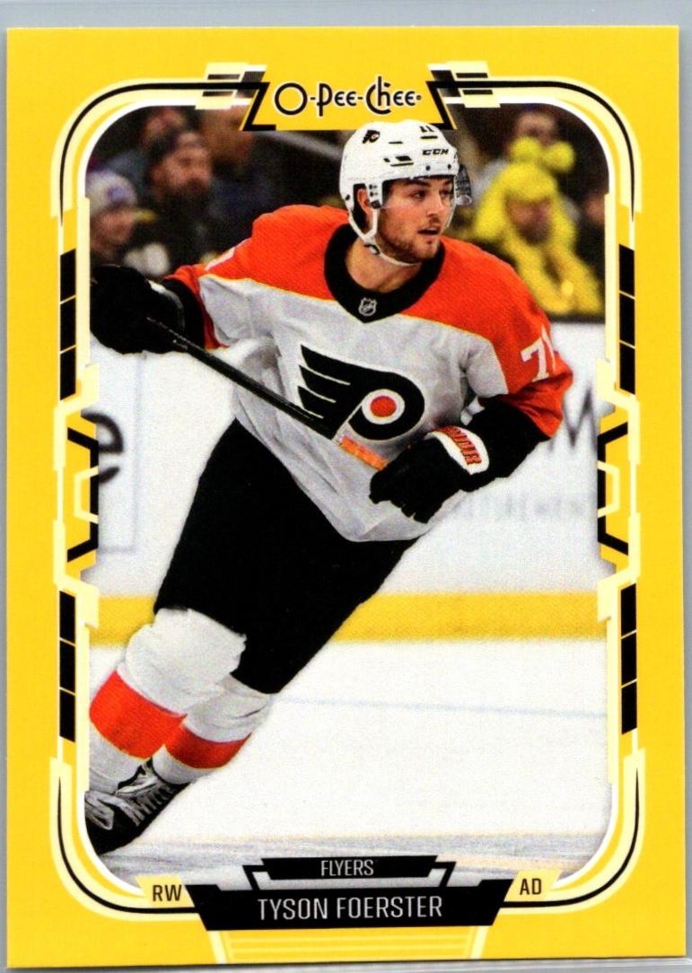 Tyson Foerster [Yellow Border] #471