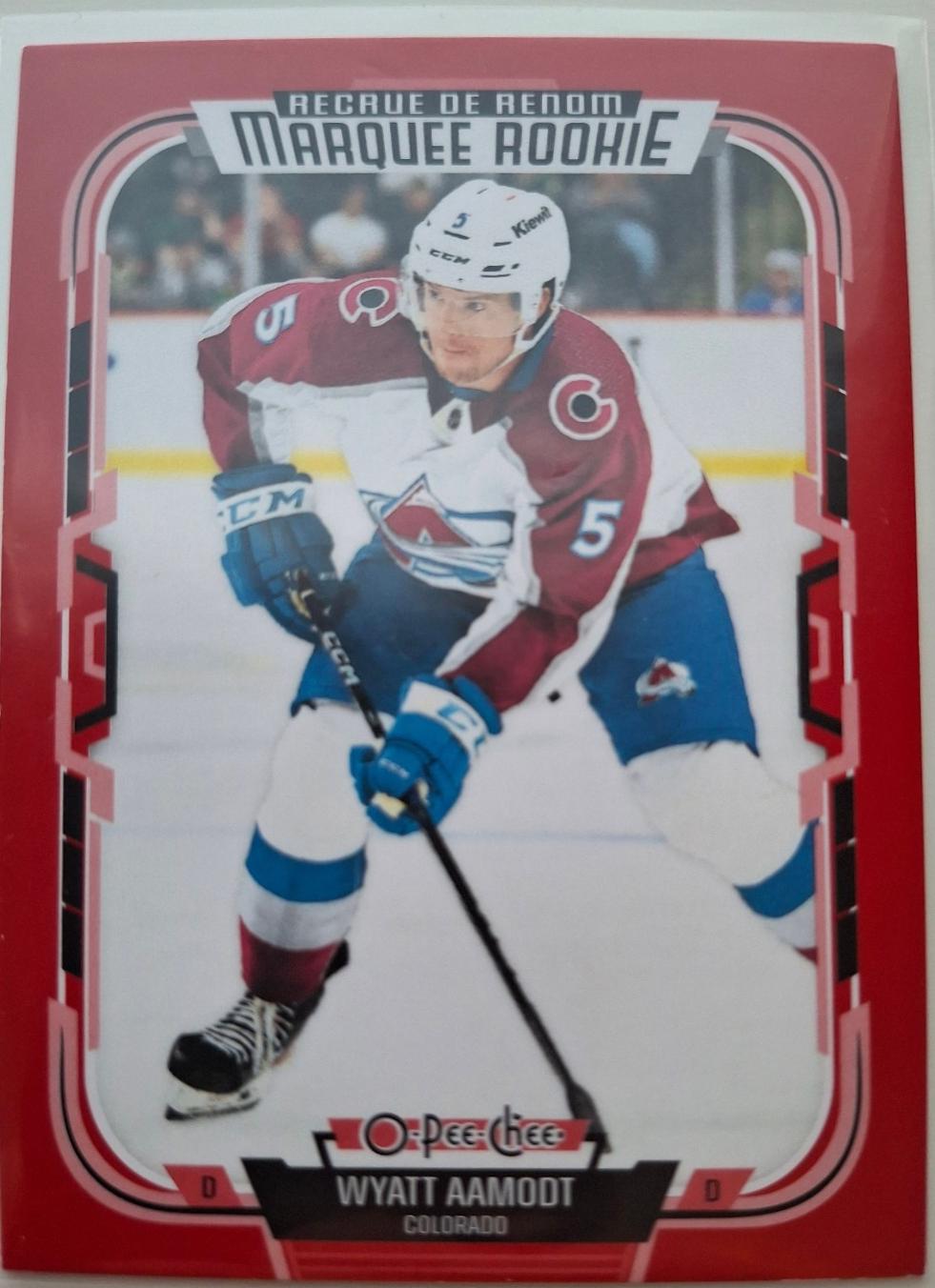 Wyatt Aamodt [Red Border Blank Back] #576