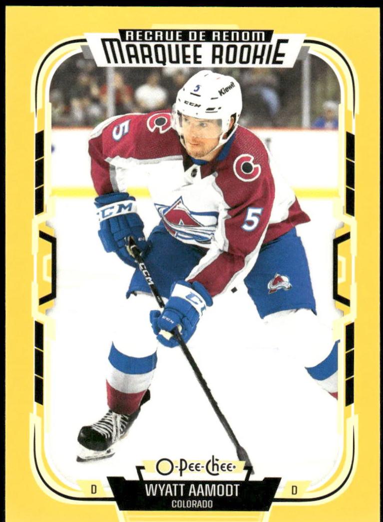 Wyatt Aamodt [Yellow Border] #576