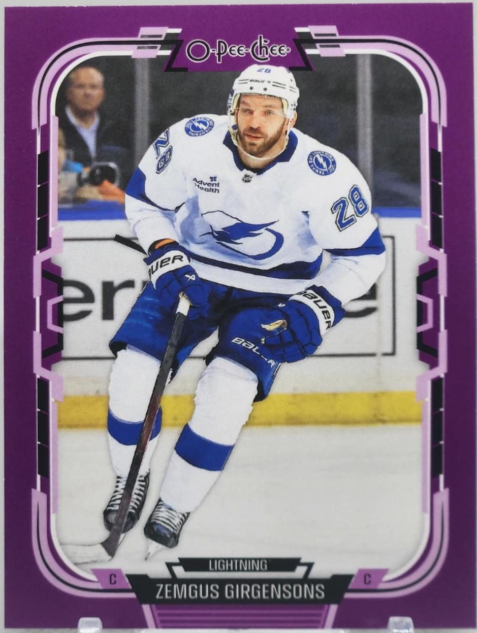 Zemgus Girgensons [Purple Border] #384
