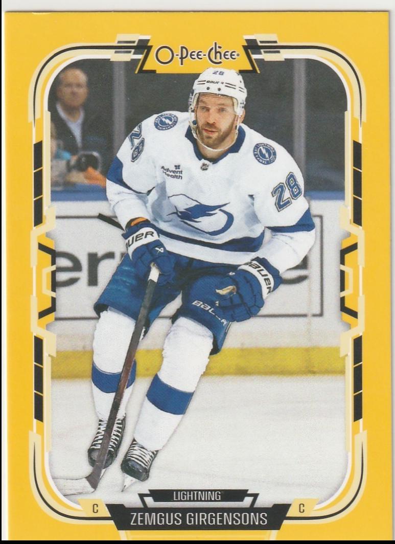 Zemgus Girgensons [Yellow Border] #384