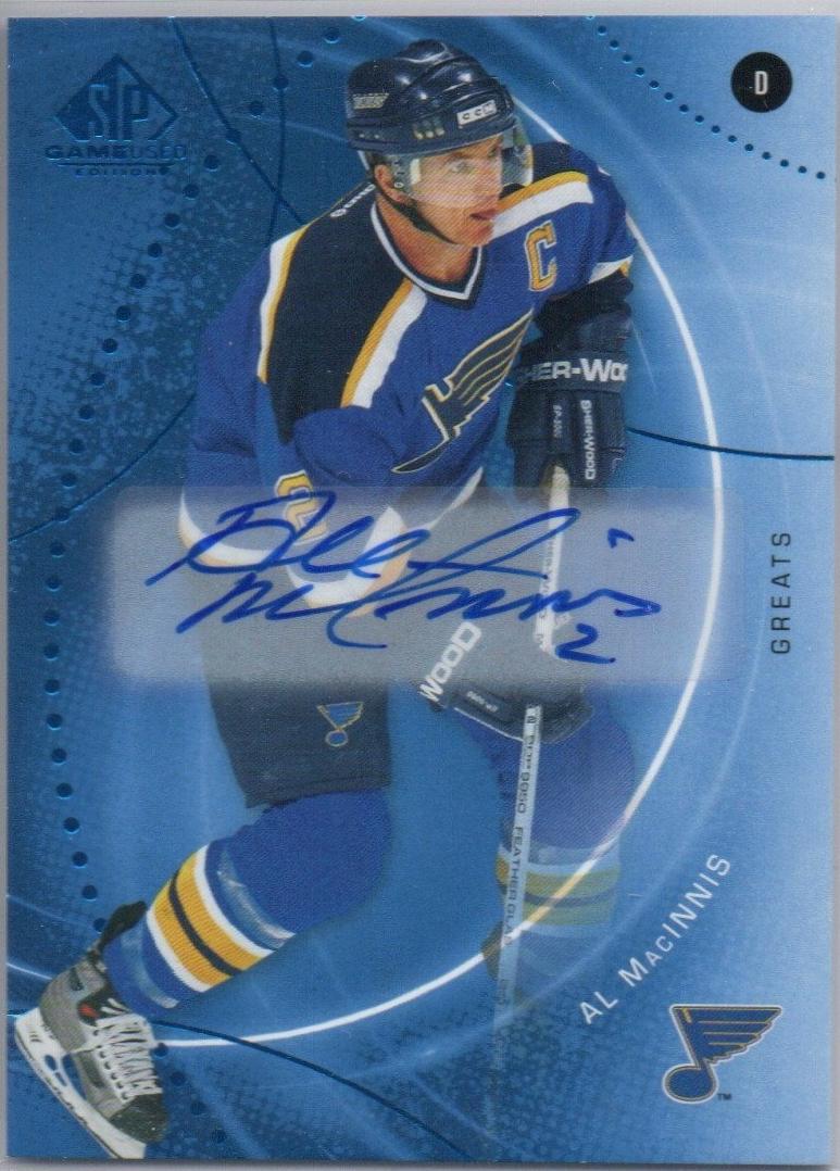 Al MacInnis [Blue Autograph] #7