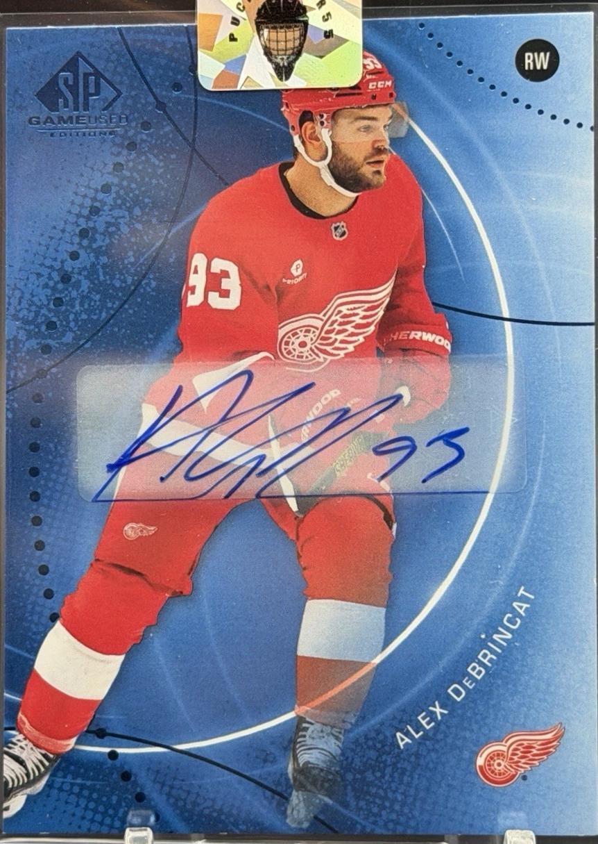 Alex DeBrincat [Blue Autograph] #16