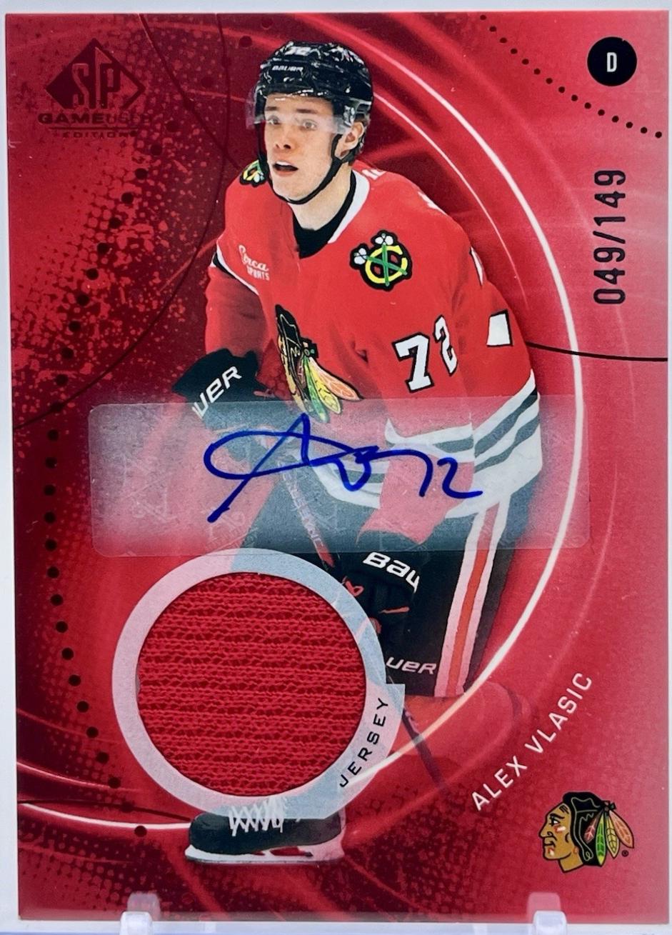 Alex Vlasic [Red Auto Jersey] #125