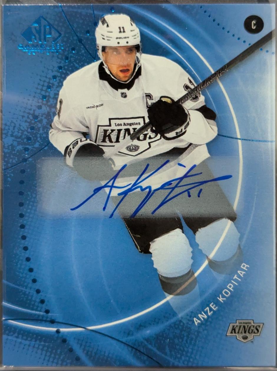 Anze Kopitar [Blue Autograph] #110