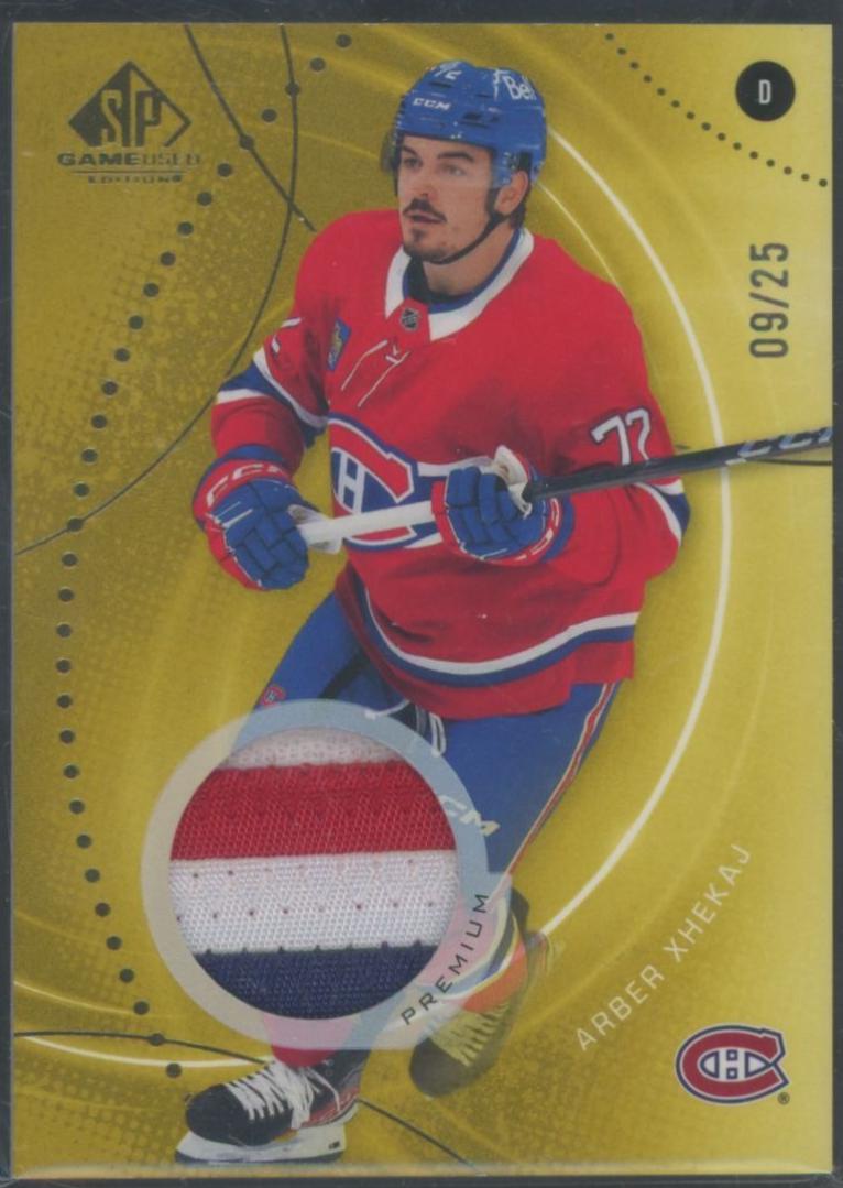 Arber Xhekaj [Gold Premium Memorabilia] #17