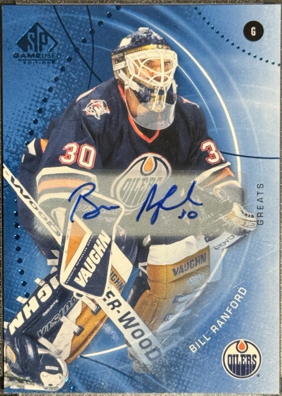 Bill Ranford [Blue Autograph] #69