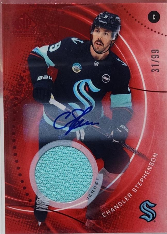 Chandler Stephenson [Red Auto Jersey] #74