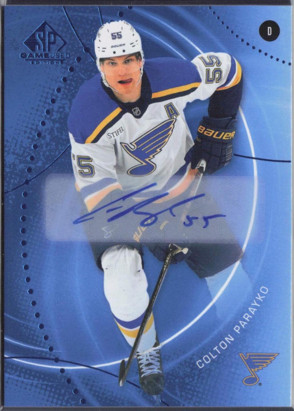 Colton Parayko [Blue Autograph] #183
