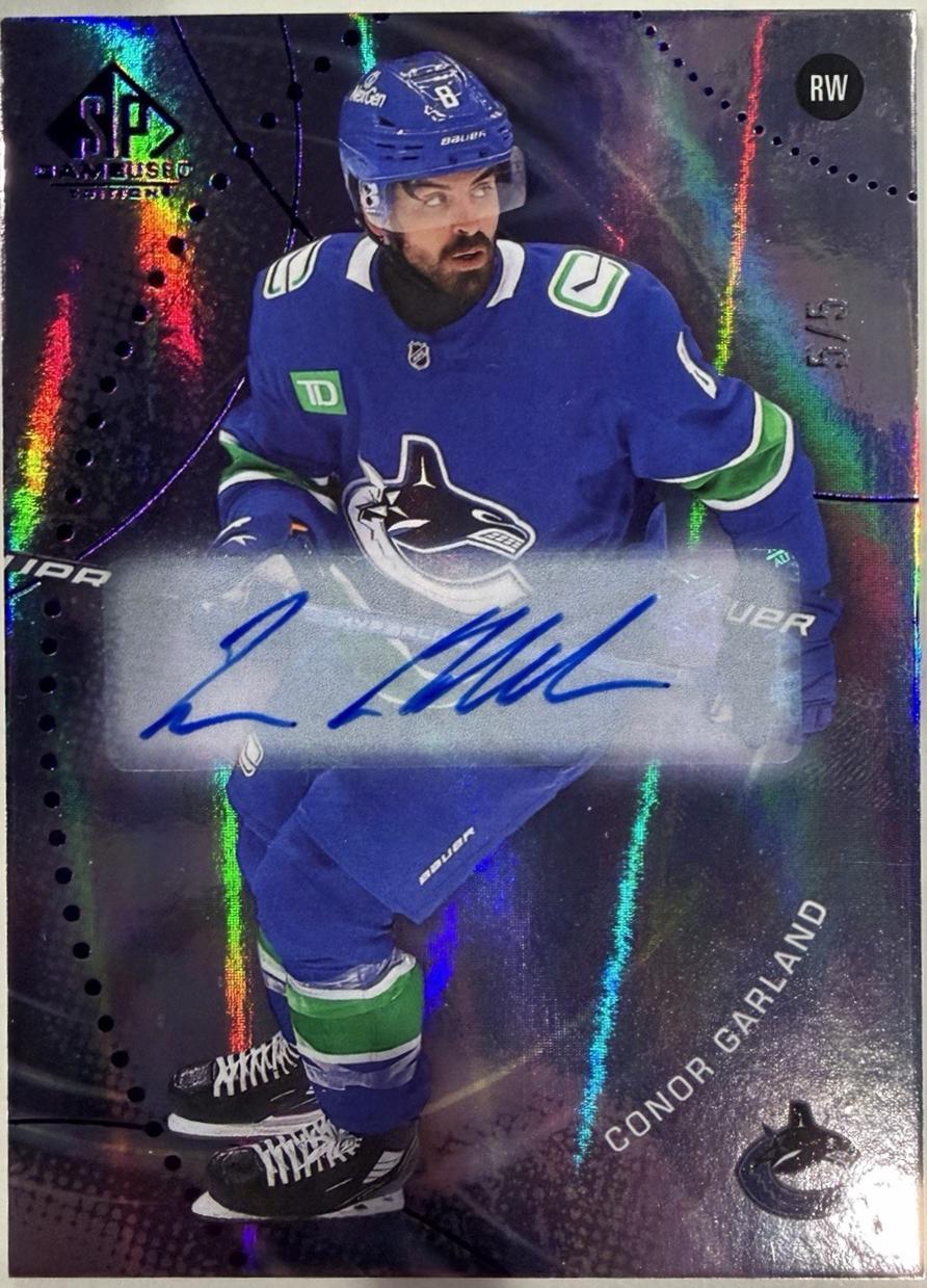 Conor Garland [Purple Autograph] #83