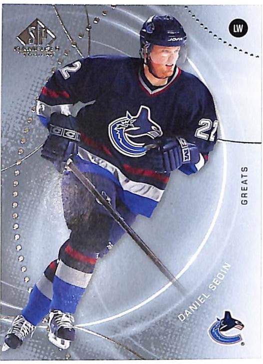 Daniel Sedin #85