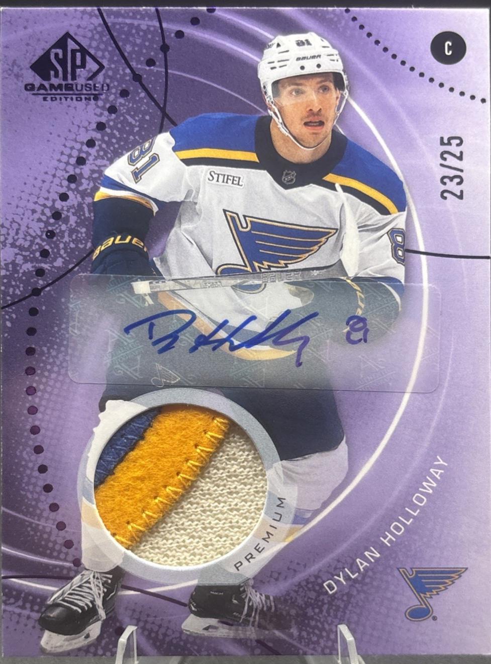 Dylan Holloway [Purple Auto Premium Memorabilia] #5