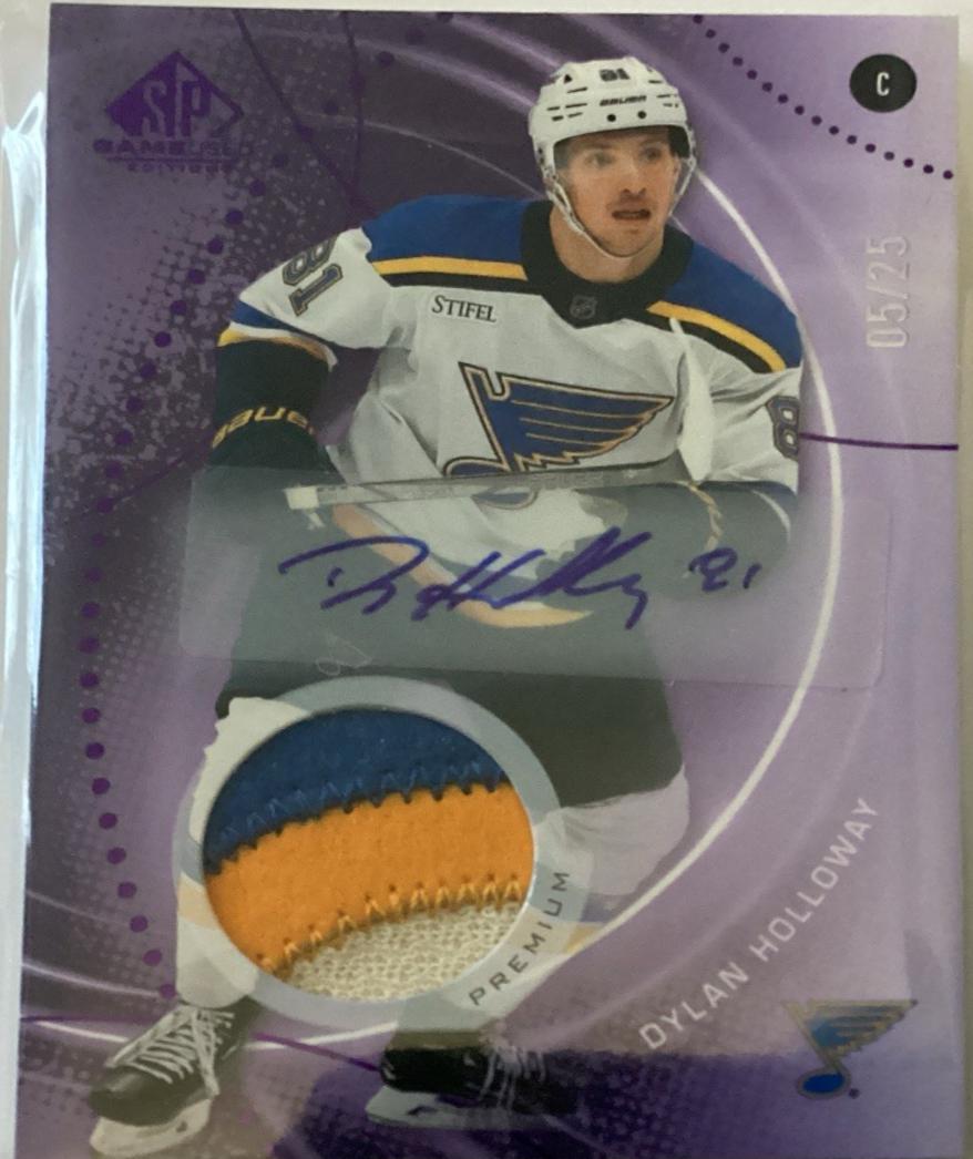 Dylan Holloway [Purple Autograph] #5