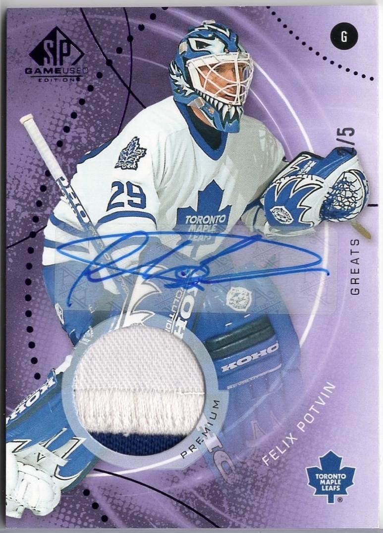 Felix Potvin [Purple Autograph] #21