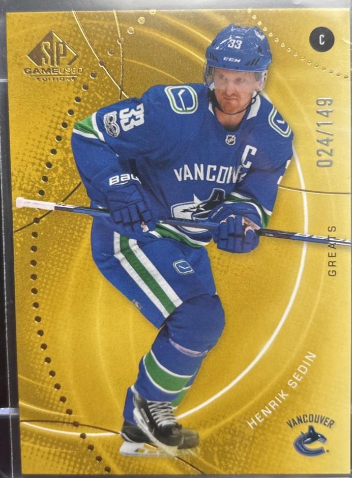 Henrik Sedin [Gold] #200