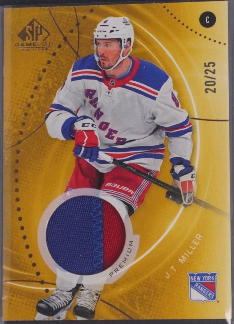 J.T. Miller [Gold Premium Memorabilia] #57