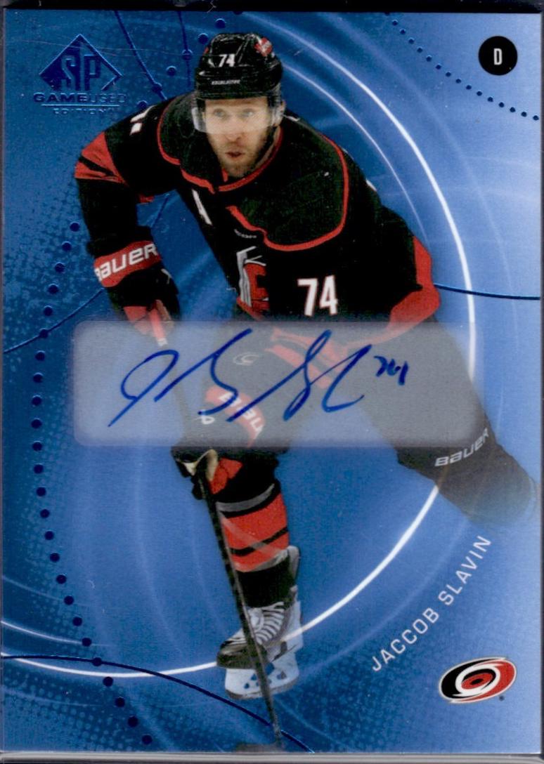 Jaccob Slavin [Blue Autograph] #101