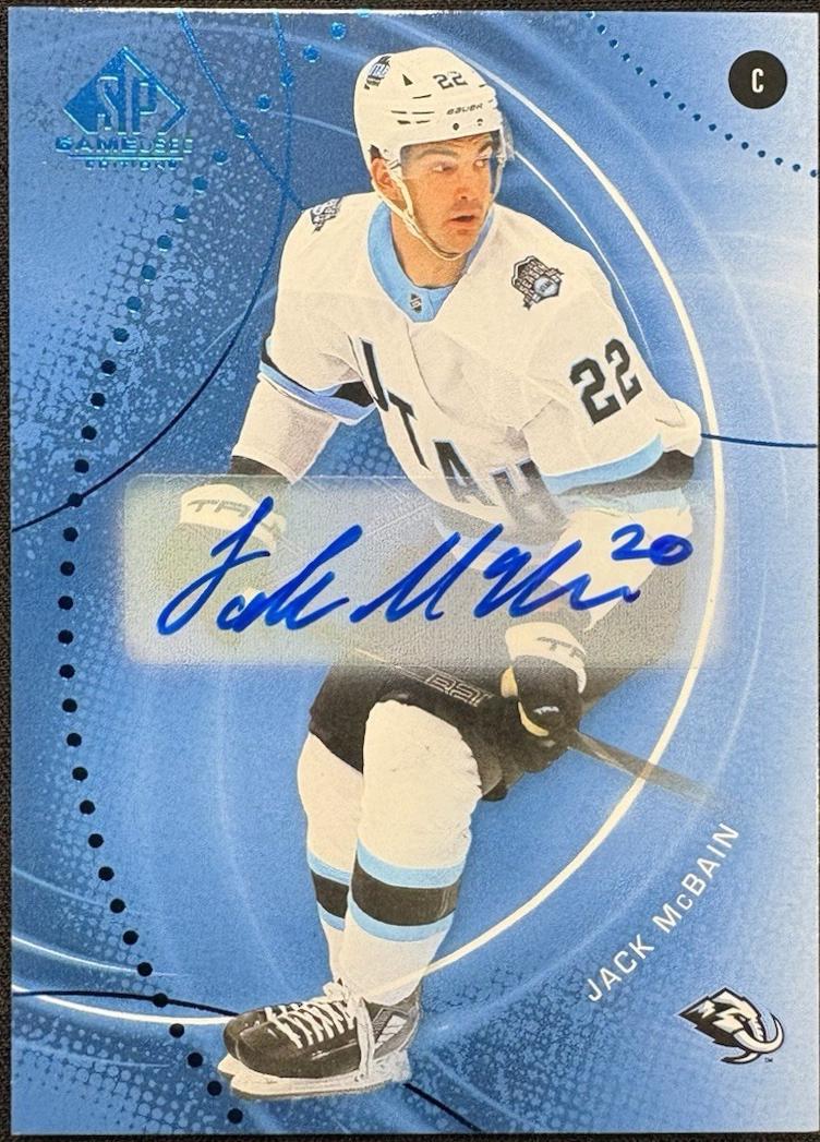 Jack McBain [Blue Autograph] #161