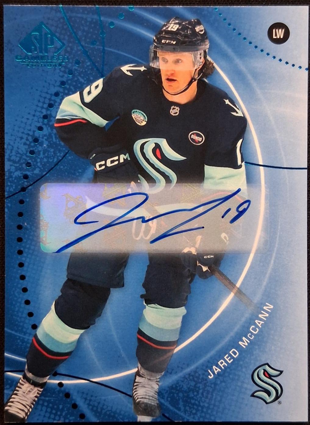 Jared McCann [Blue Autograph] #50