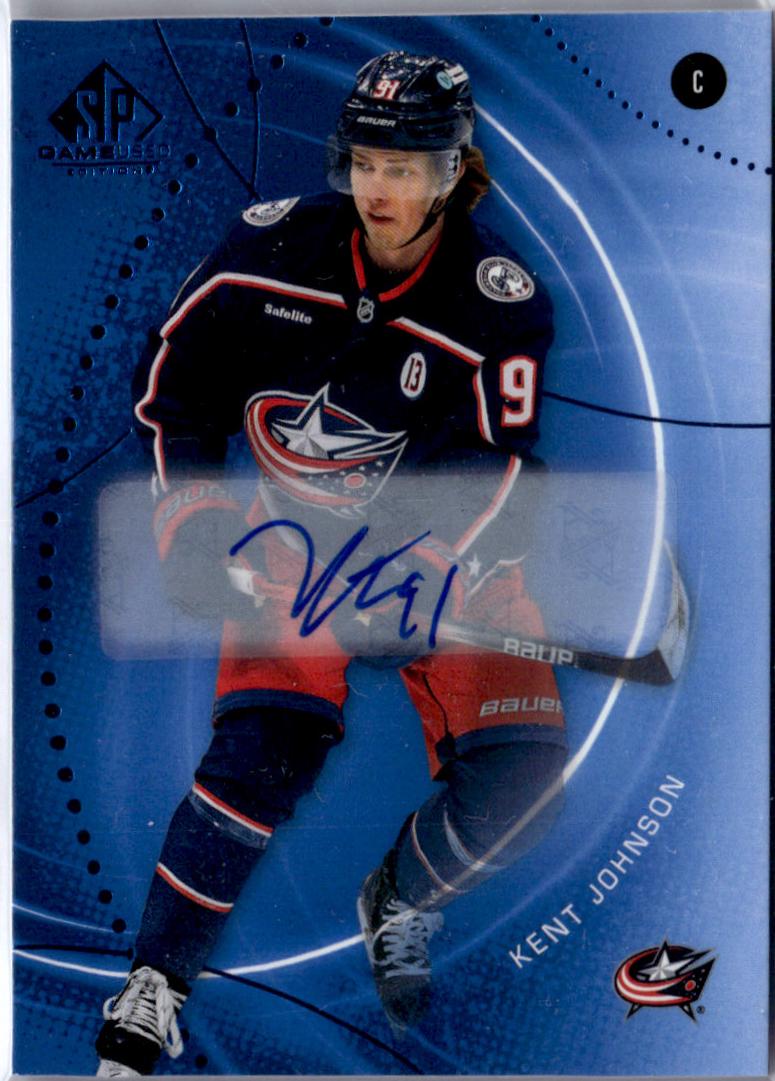Kent Johnson [Blue Autograph] #71