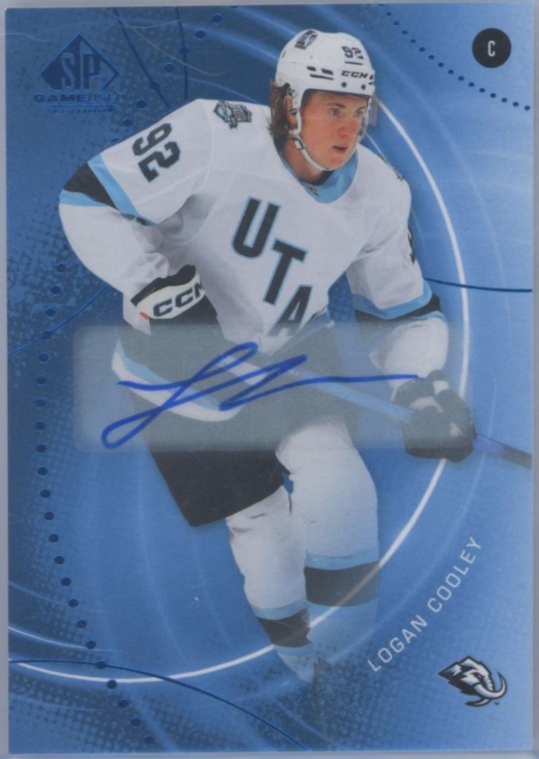 Logan Cooley [Blue Autograph] #191