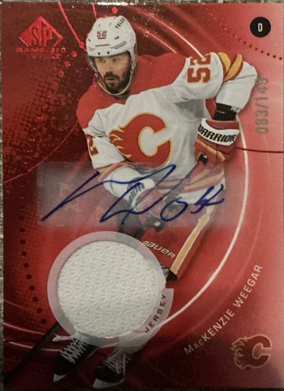 MacKenzie Weegar [Red Auto Jersey] #194