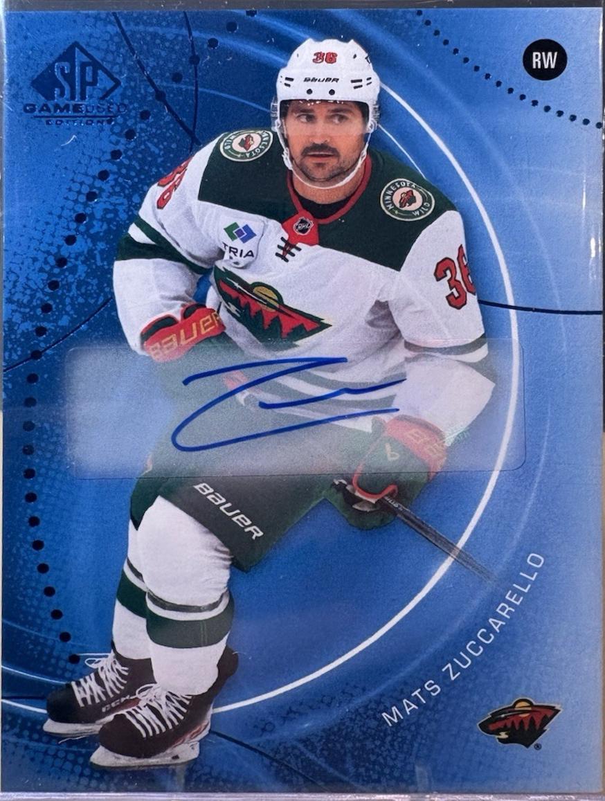 Mats Zuccarello [Blue Autograph] #40