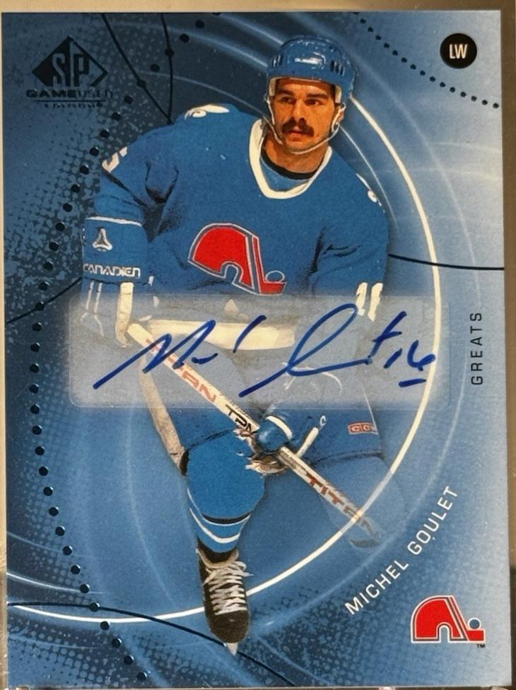 Michel Goulet [Blue Autograph] #147