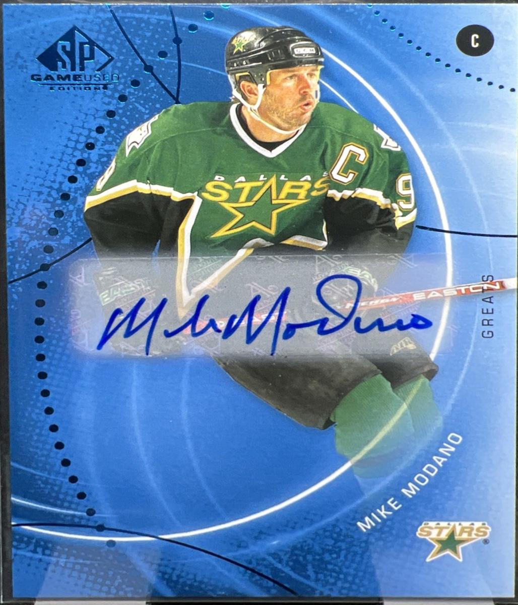 Mike Modano [Blue Autograph] #178