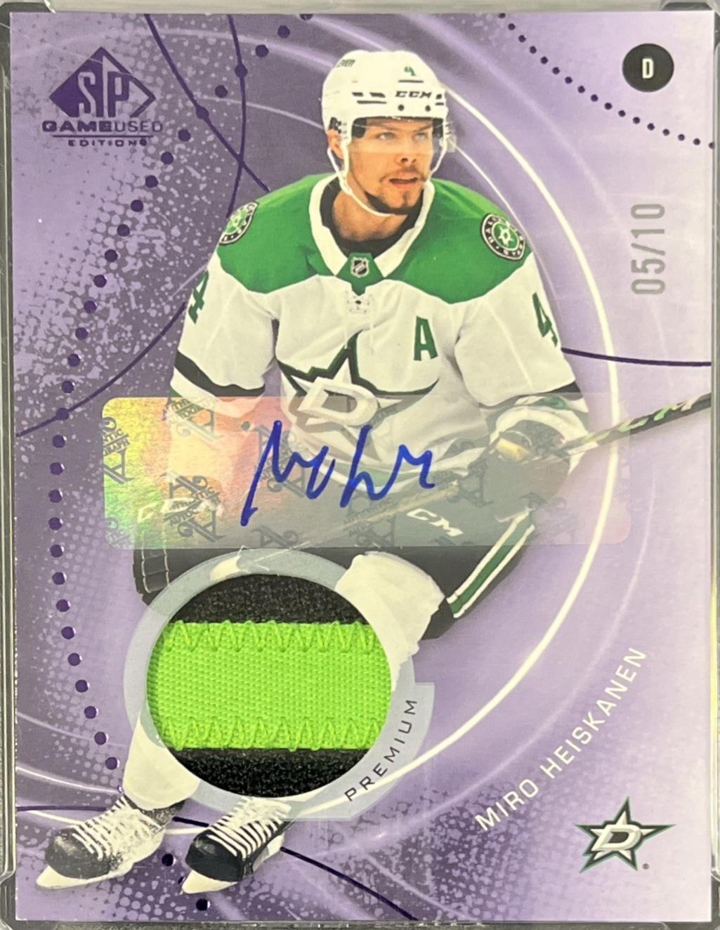 Miro Heiskanen [Purple Auto Premium Memorabilia] #2