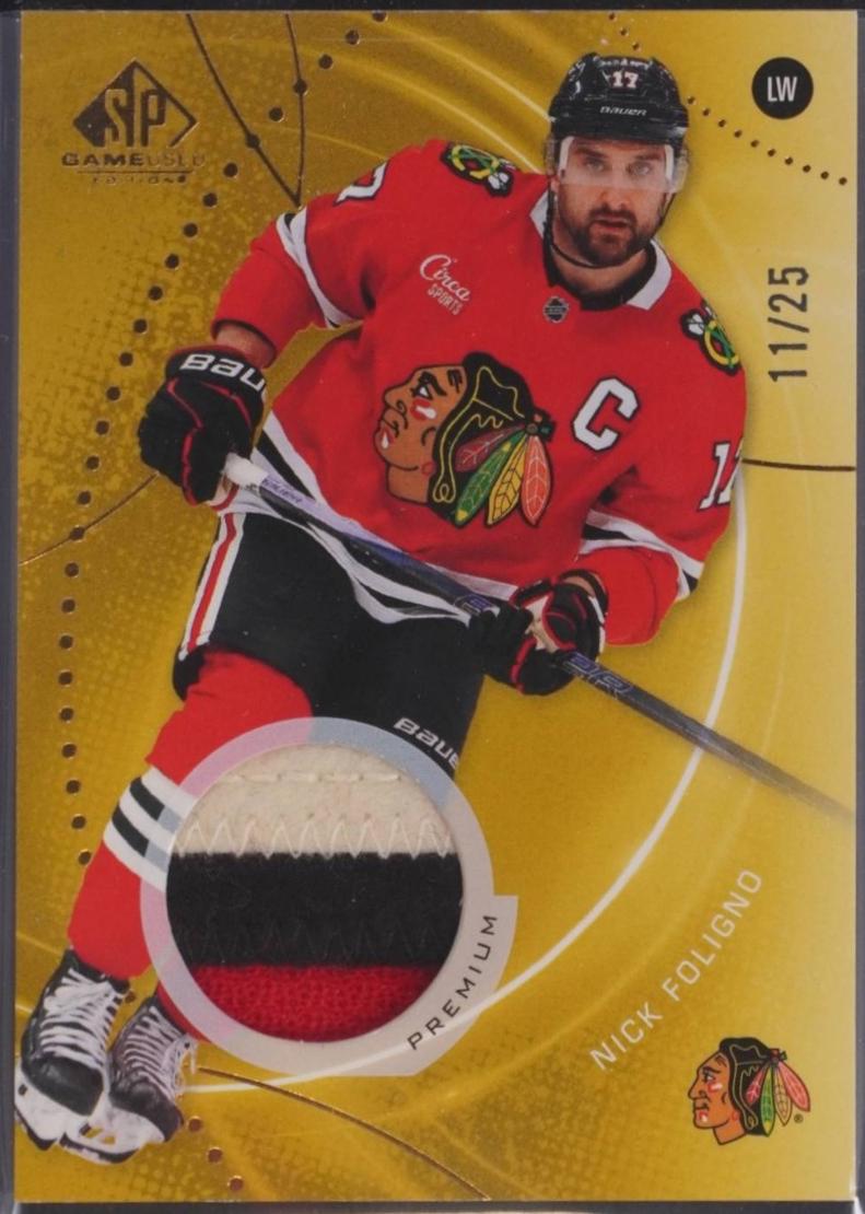 Nick Foligno [Gold Premium Memorabilia] #133