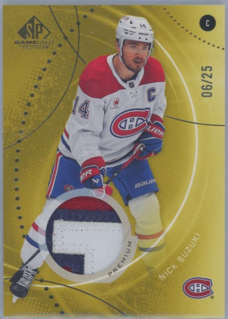 Nick Suzuki [Gold Premium Memorabilia] #3