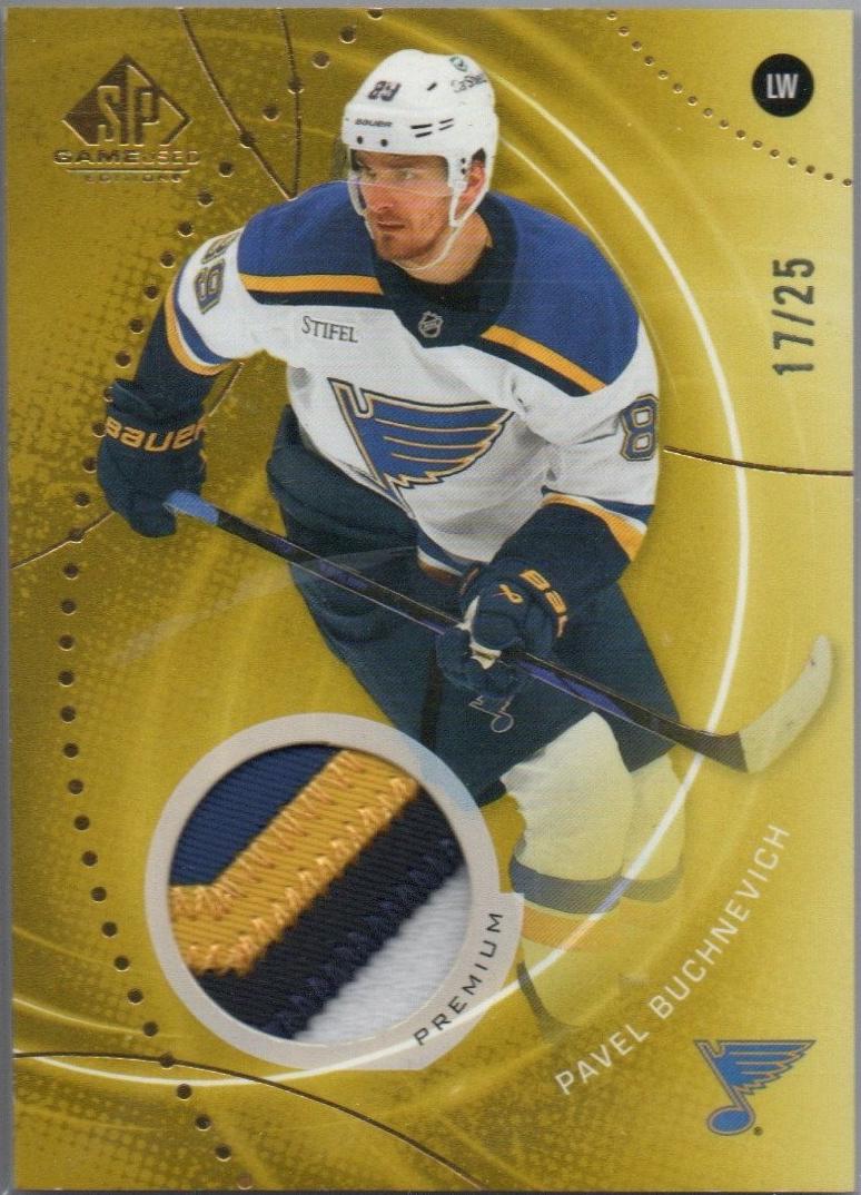Pavel Buchnevich [Gold Premium Memorabilia] #144