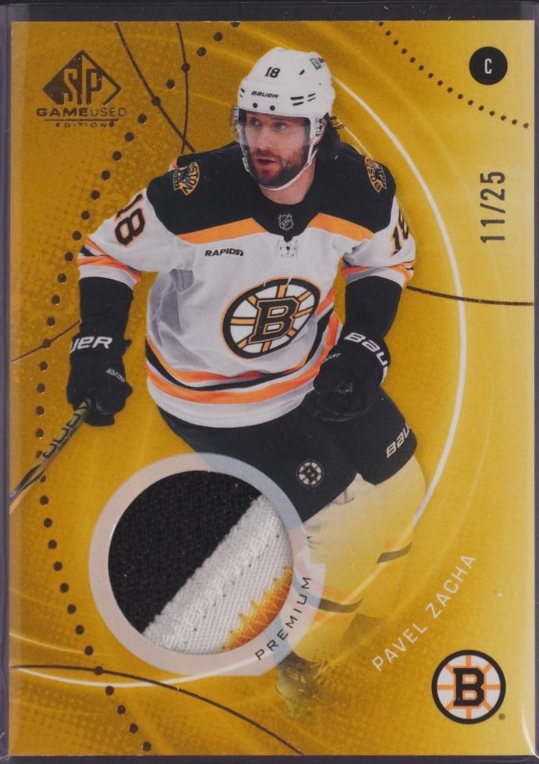 Pavel Zacha [Gold Premium Memorabilia] #62