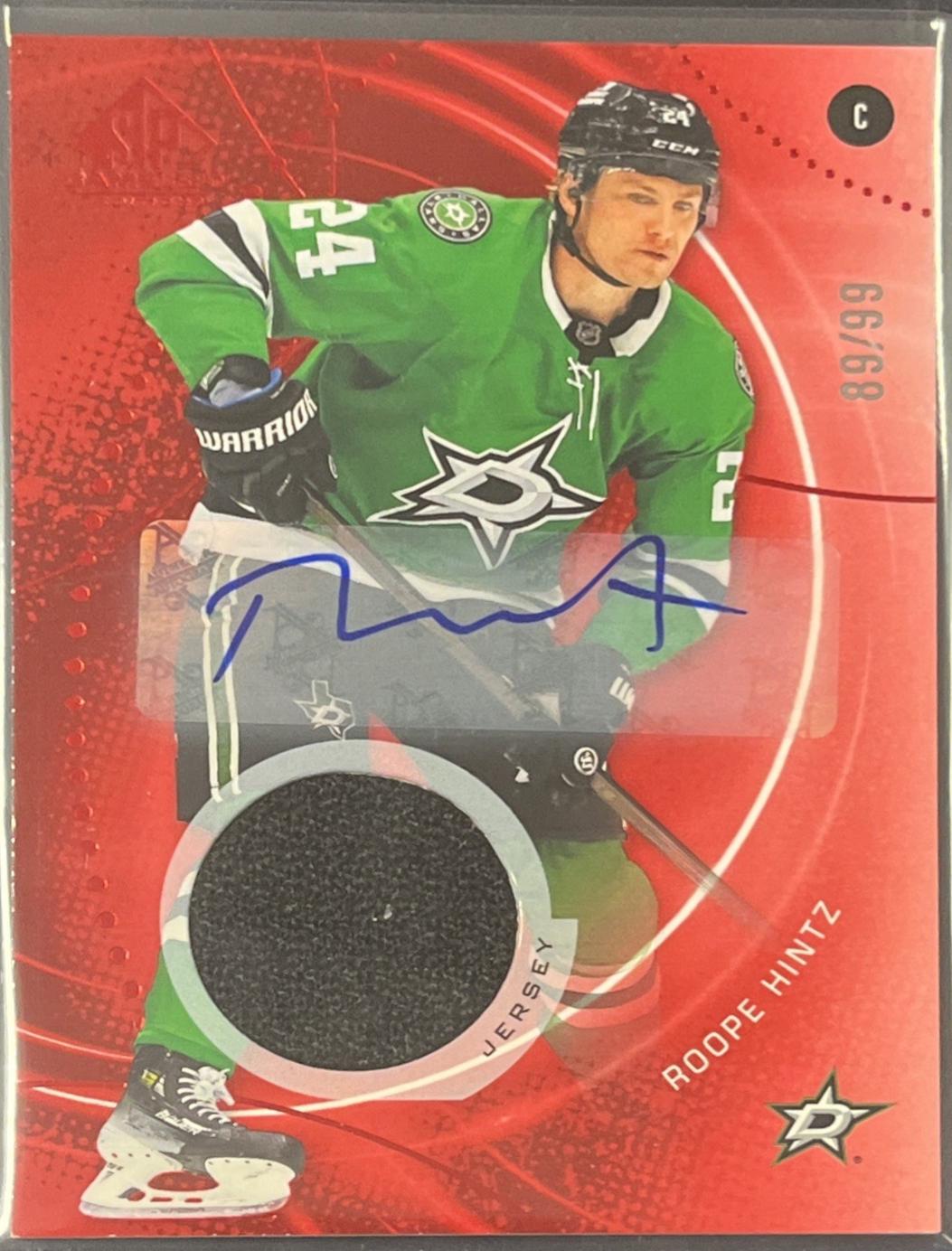 Roope Hintz [Red Auto Jersey] #141