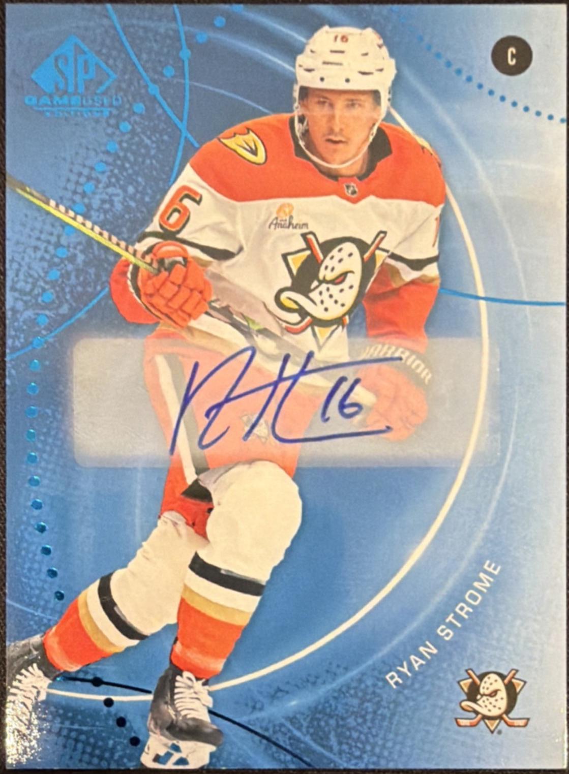 Ryan Strome [Blue Autograph] #30