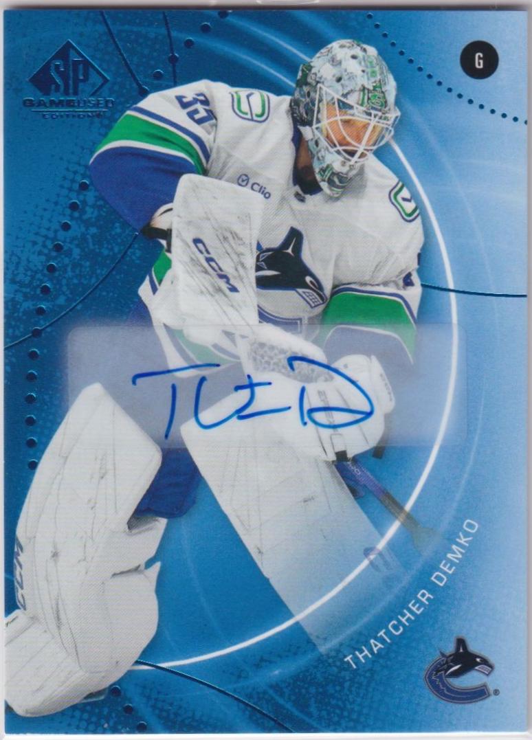 Thatcher Demko [Blue Autograph] #51