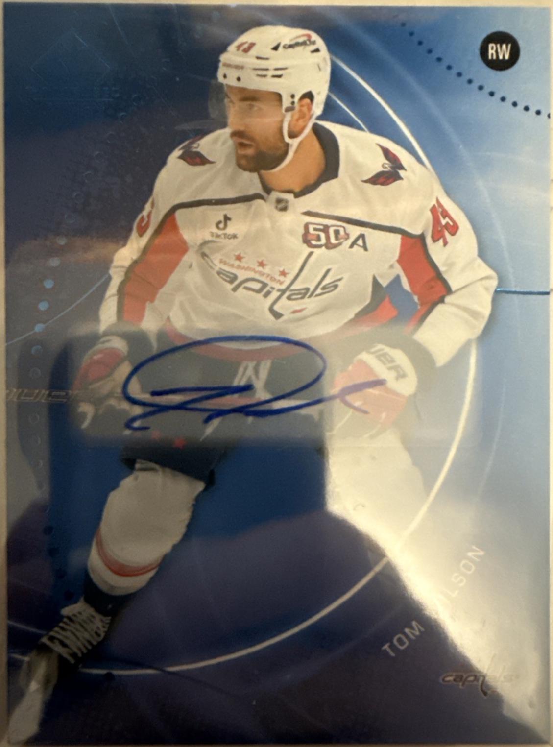 Tom Wilson [Blue Autograph] #13